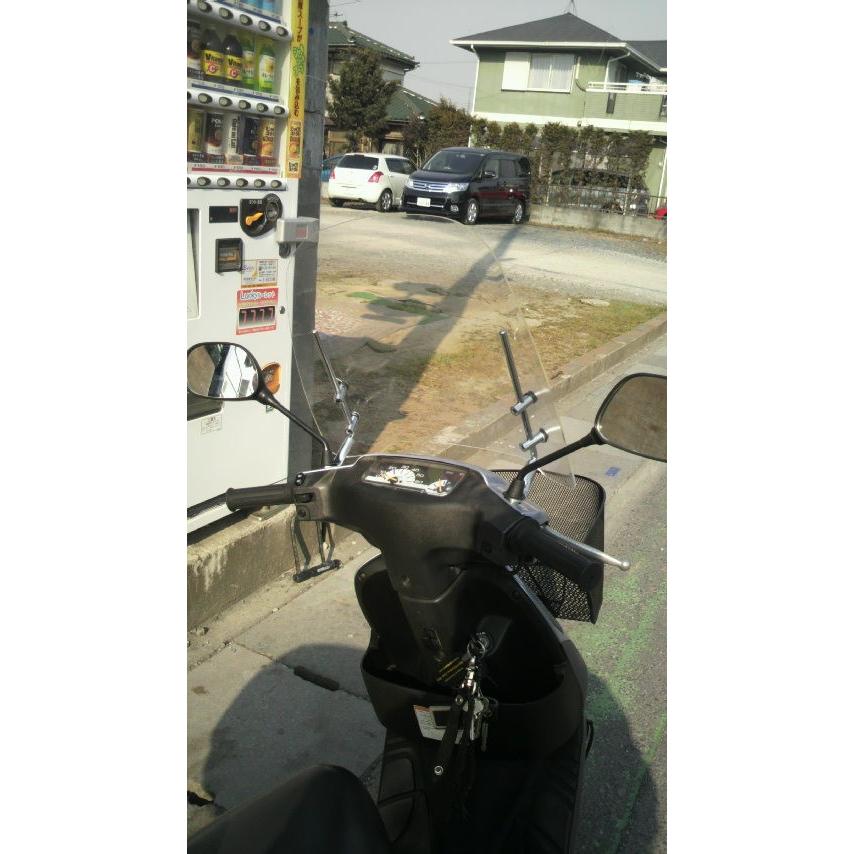 ワールドウォーク（WORLD WARK） 1年保証付き 原付用 汎用ウインド