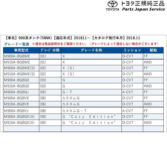 900系タンク サイドデカール 08186-B1180 トヨタ M900A M910A 900TANK