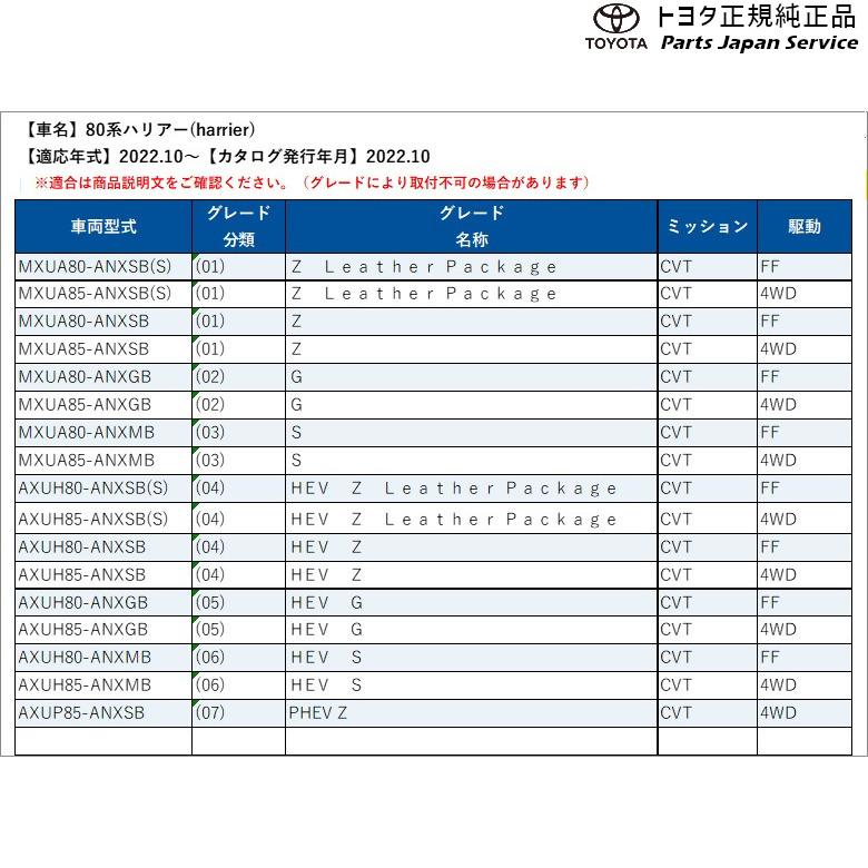 80系ハリアー　NEO　G-Child　baby　トヨタ　MXUA80　MXUA85　AXUH80　AXUH85　AXUP85　80harrier　TOYOTA