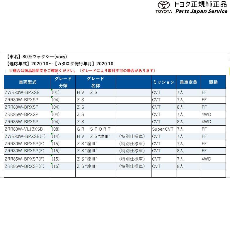 80系ヴォクシー キー付ホイールナットセット(ブラック) トヨタ ZWR80W 
