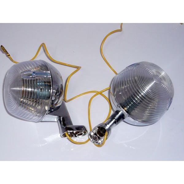 シャリー ダックス 純正タイプウインカー クリアタイプ : バイク