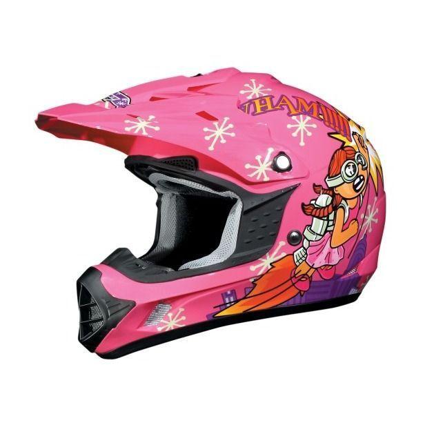 AFX エーエフエックス Youth FX-17Y Rocket Girl Helmet 子供用 キッズ ガール オフロードヘルメット モトクロスヘルメット