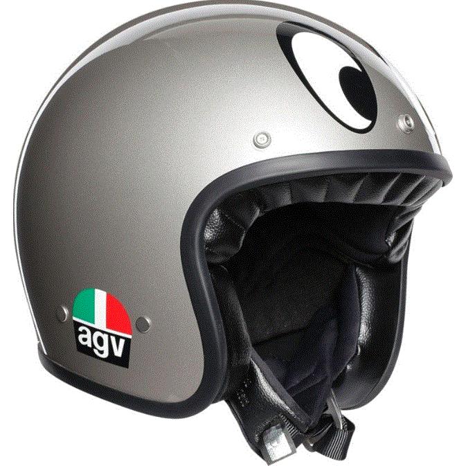 ＼全品本日5%+1000円★2ストアで買物／AGV X70 Mont Juic Jet Helmet ジェットヘルメット オープンフェイス モンジュイック