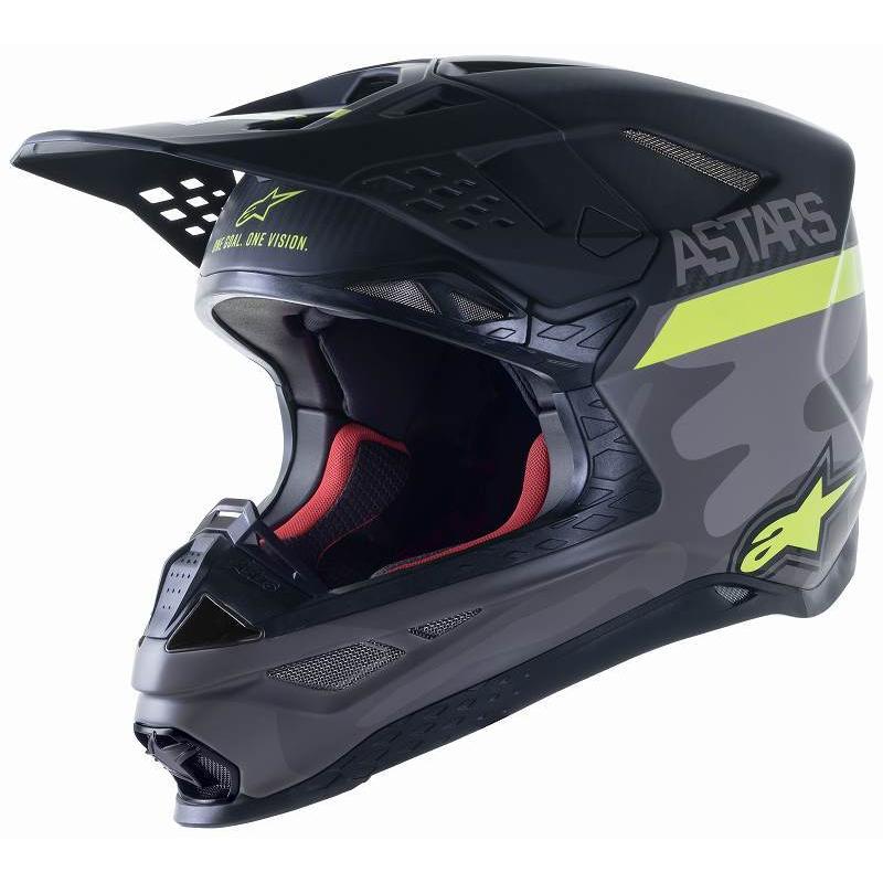＼全品5%+1000円★5/31(木)限定／【カーボン】Alpinestars アルパインスター Supertech M10 Carbon AMS Helmet モトクロスヘルメット オフロードヘルメット｜bikelenet