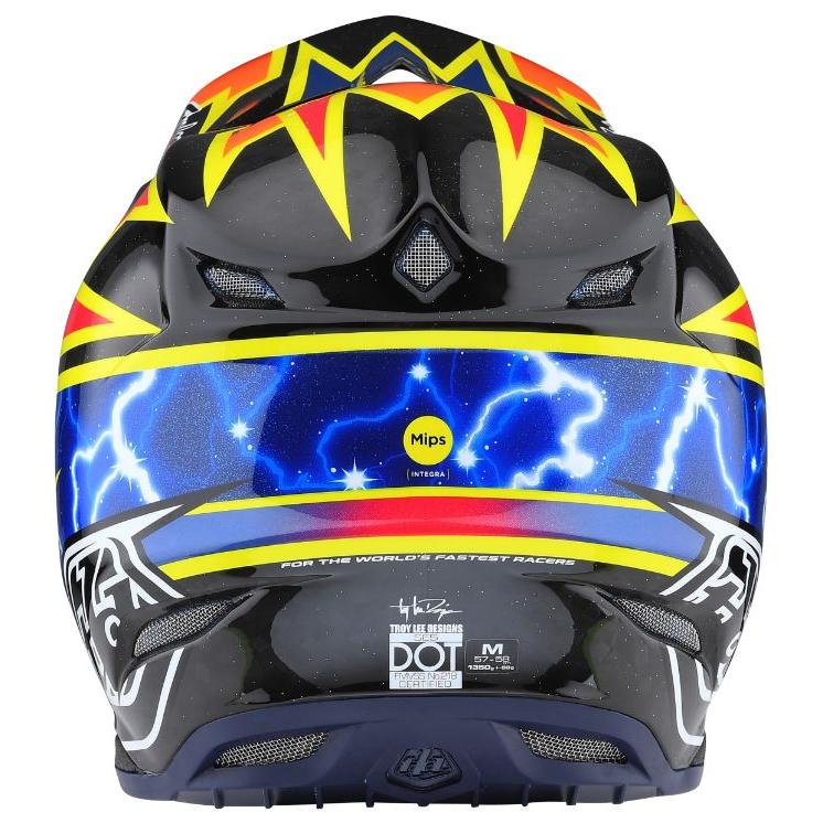 TROY LEE DESIGNS　トロイリーデザイン SE5 Carbon Lightning Helmet オフロードヘルメット モトクロスヘルメッ｜bikelenet｜05