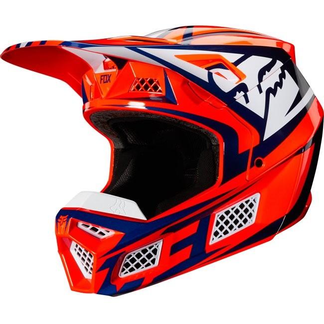 Fox Racing フォックス V3 RS DVIDE Helmet オフロードヘルメット モトクロスヘルメット