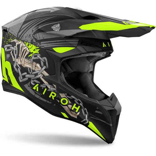 【XXS〜】Airoh アイロー Wraaap Darkness Motocross Helmet オフロードヘルメット モトクロスヘルメット｜bikelenet｜02