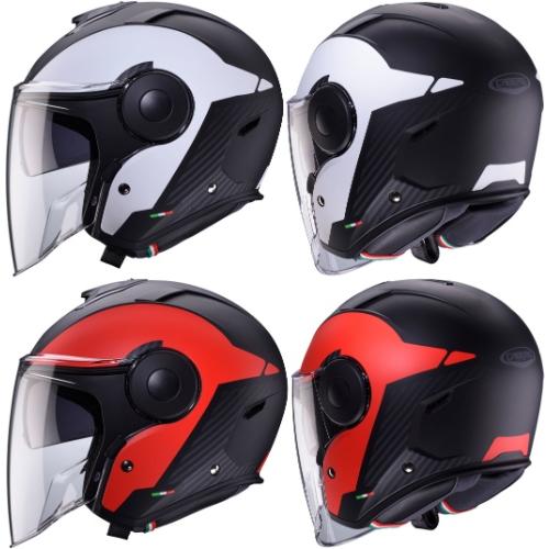 Caberg カバーグ Soho Milano Jet Helmet ジェットヘルメット オープンフェイス サンバイザー｜bikelenet｜02