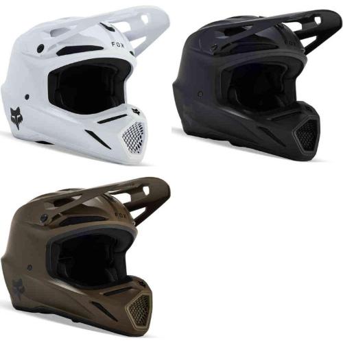 スノーモービル  ヘルメット　モトクロス　fox マウンテンバイク　Lサイズ　59〜60 全品15%+1500円☆5/3（日）限定／ FOX フォックス V3 Solid MIPS