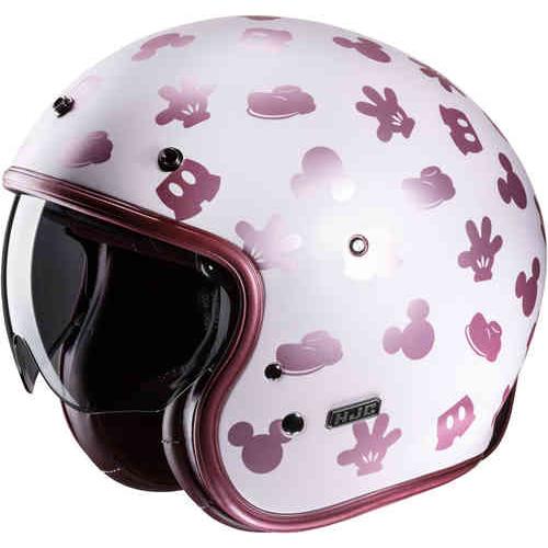 HJC エイチジェイシー V31 Disney Mickey Retro Jet Helmet ジェットヘルメット オープンフェイスヘルメット サンバイザー｜bikelenet｜02