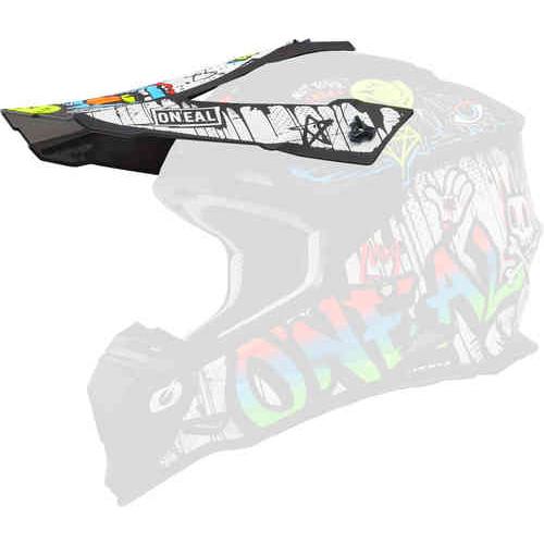 Oneal オニール 2SRS Rancid multicoloured Motocross Helmet オフロードヘルメット モトクロスヘルメット｜bikelenet｜07