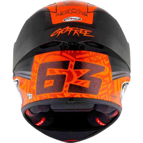 Suomy スオーミー S1-XR GP Carbon Bagnaia Replica E06 Helmet フルフェイスヘルメット｜bikelenet｜02