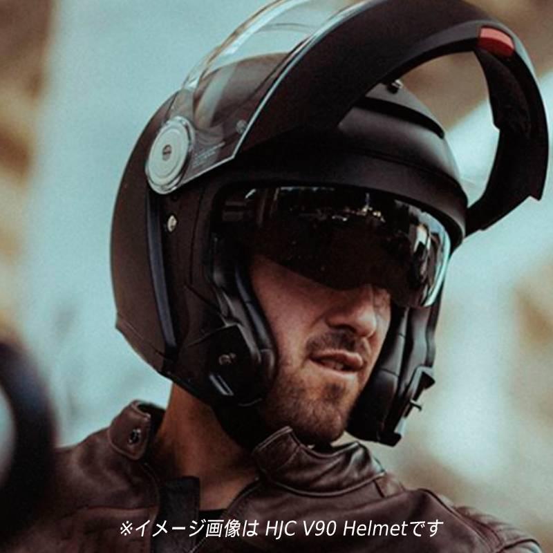 ＼全品5%+1000円★4/29(祝)限定／【ダブルバイザー】HJC エイチジェイシー V90 Mobix フルフェイスヘルメット モジュラーヘルメット