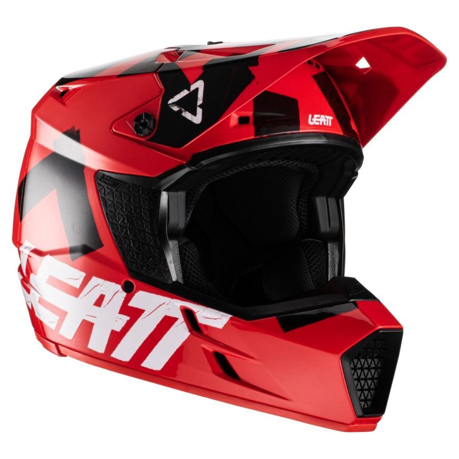 Leatt リアット Youth Moto 3.5 V22 Helmet 子供用 ユース オフロードヘルメット モトクロスヘルメット