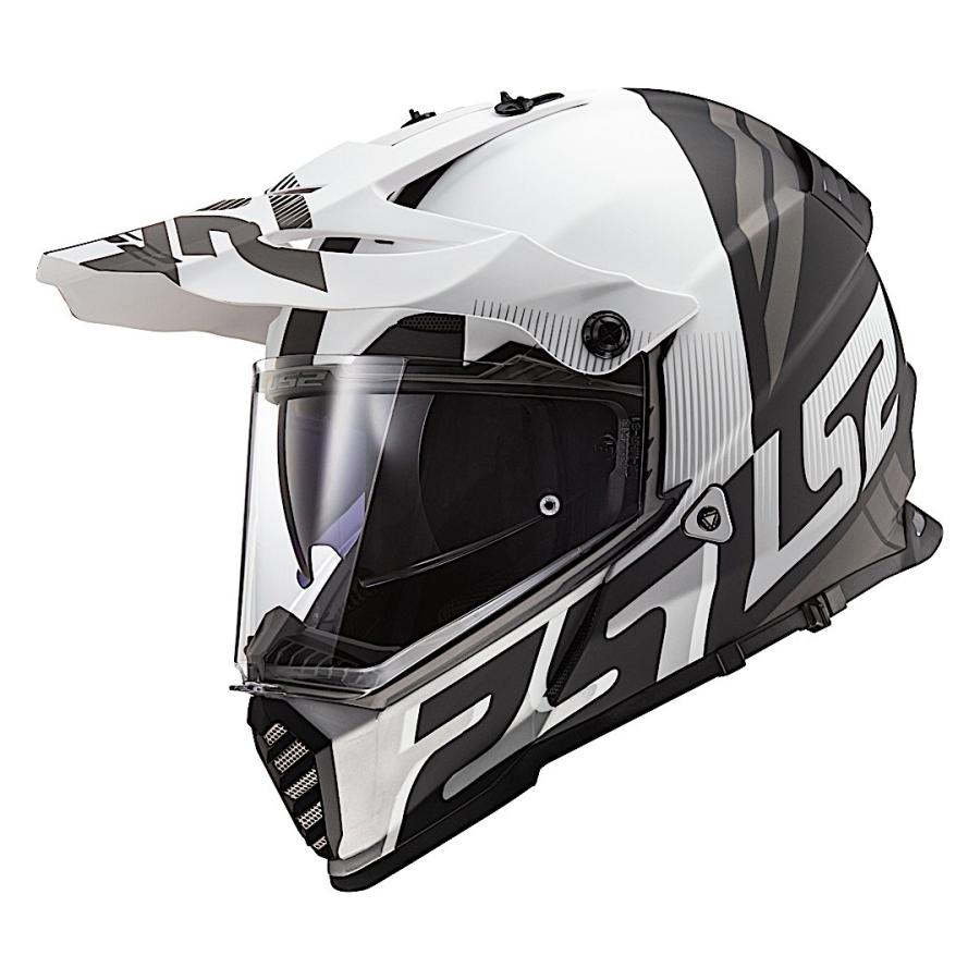 【ダブルバイザー】LS2 エルエスツー Blaze Sprint Helmet フルフェイスヘルメット シールド付オフロード デュアルスポーツ