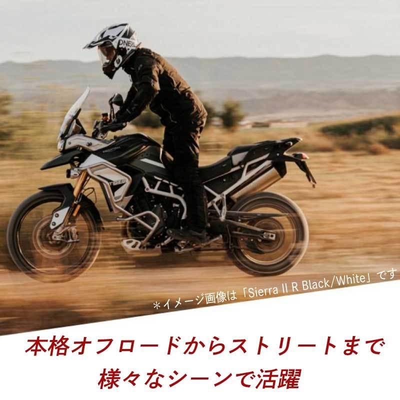 \全品最大20%off★日曜日合わせ/オニール Oneal SIERRA II FLAT フルフェイス シールド付ヘルメット デュアルスポーツ シエラ2|bikelenet|03
