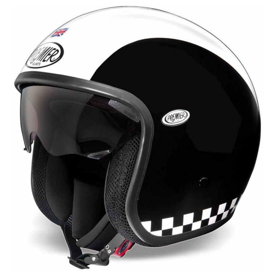 2021新発 Premier プレミア Helmets Vintage Evo Retro Open Face Helmet ジェットヘルメット  オープンフェイス commerces.boutique