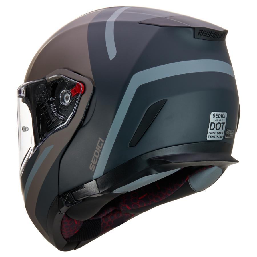 ＼全品5%+1000円★6/2(日)限定／【3XLまで】【フリップアップ】Sedici セディッチ Sistema II Horizon Helmet モジュールヘルメット フルフェイスヘルメ｜bikelenet｜13