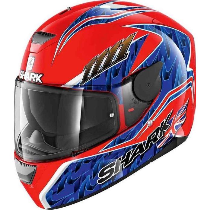 ＼全品5%+1000円★3/10(日)限定／Shark D-Skwal Fogarty Helmet フルフェイスヘルメット サンバイザー内蔵 グラフィック