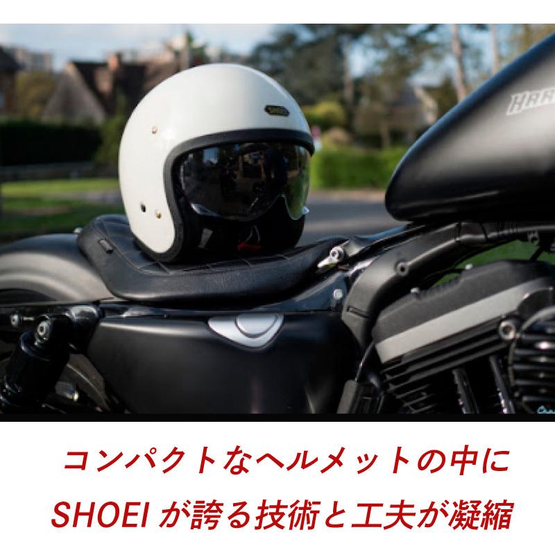 ＼全品5%+1000円★5/12(日)限定／ショーエイ J.O 2019継続モデル ジェットヘルメット ヘルメット オンロード バイク ツーリングにも｜bikelenet｜03