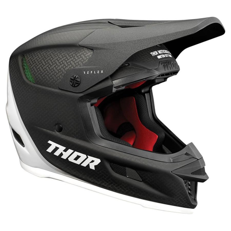 Thor ソアー Reflex Carbon Polar Mips オフロードヘルメット モトクロスヘルメット ライダー バイク ツーリングにも かっこいい おすすめ