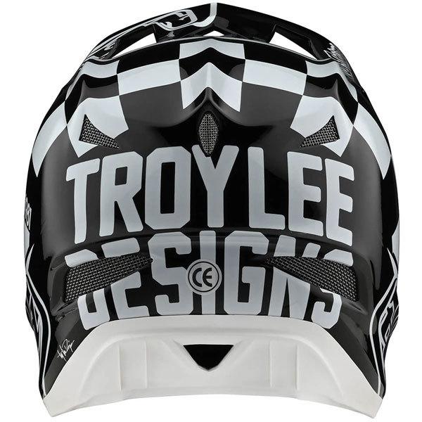 Troy Lee Designs トロイリーデザイン D3 Fiberlite Raceshop Helmet 自転車用ヘルメット ダウンヒル MTB  XC BMX マウンテンバイク ロード クロスカントリー