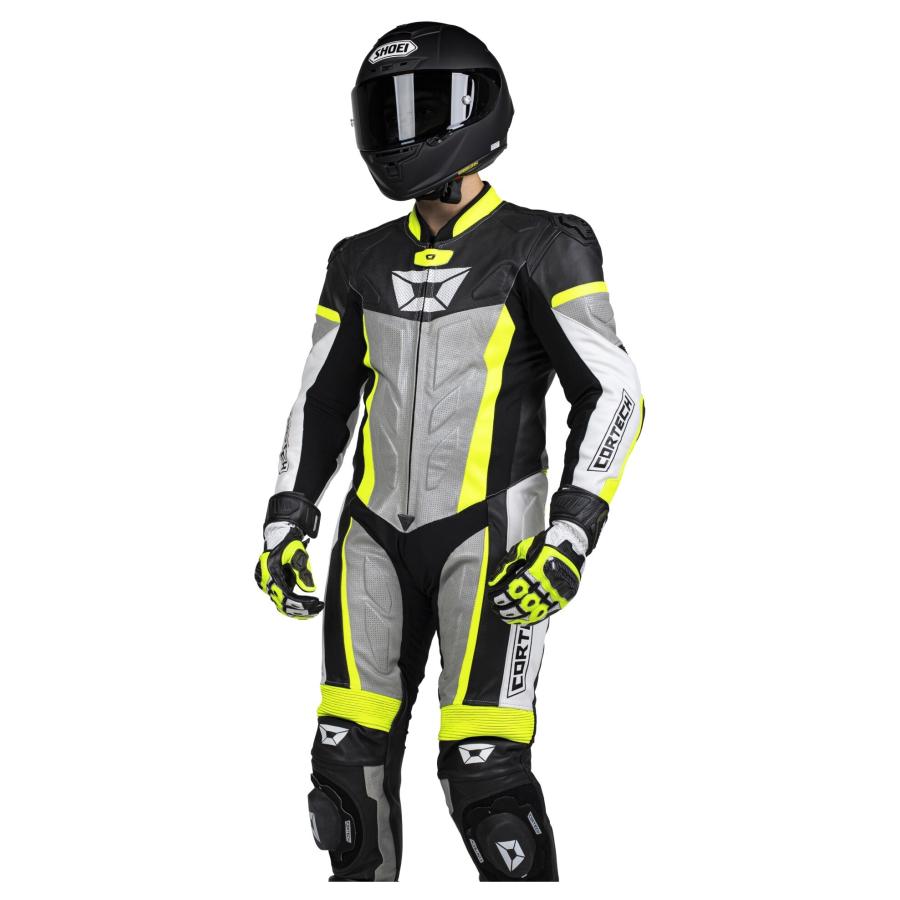\全品5+1000円★11/5(日)限定／Cortech コーテック Apex V1 Race Suit ライディングスーツ レザースーツ