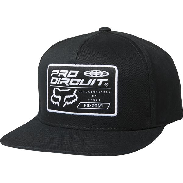 ＼全品5%+1000円★5/22(水)限定／Fox Racing フォックス Fox/Pro Circuit Snapback Hat ハット キャップ 帽子 カジュアル 自転車にも｜bikelenet