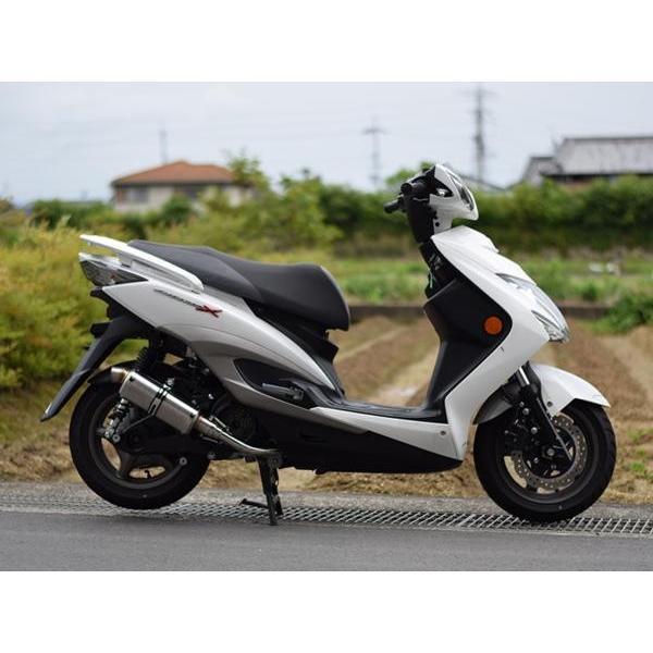 シグナスX マフラー (O2無し) デルタ型サイレンサー ステンレス