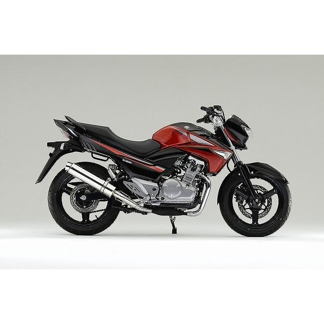 GSR250 マフラー スリップオン スラッシュ 右出し 88mspo029バイクマン