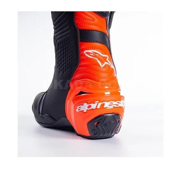 Alpinestars バイクブーツ 黒 supertech EU41 アルパインスターズ SUPERTECH R ブーツ ブラック/ブラック EU41