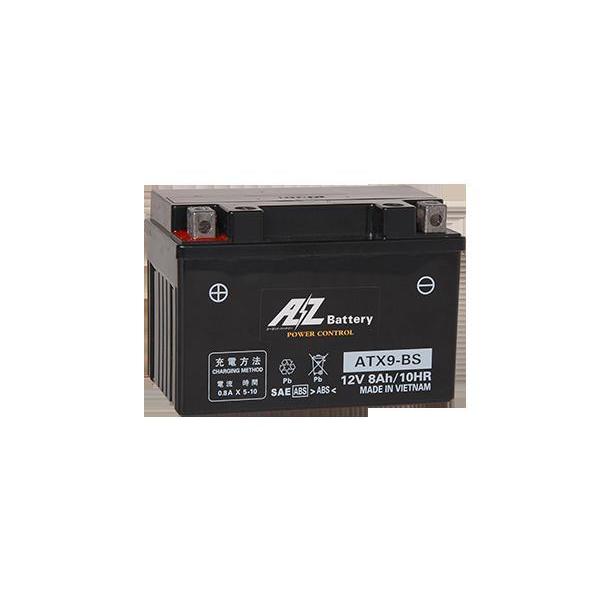 FTR250 蓄電池 AZ蓄電池 ATX9-BS AZ MC蓄電池 液入申し受ける済 AZ蓄電池 atx9-bs 点火系パーツ-バイク
