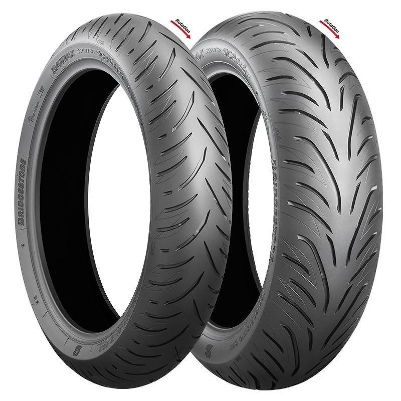 ブリヂストン MCR05680 バトラックス スクータ SC2 Rain 160/60 R14 M/C 65H 後押し 熱電子管受け答え 二輪車用 自動二輪車タイア 降雨 大型スクータ その他バイクパーツ、アクセサリー用品-車、バイク、自転車