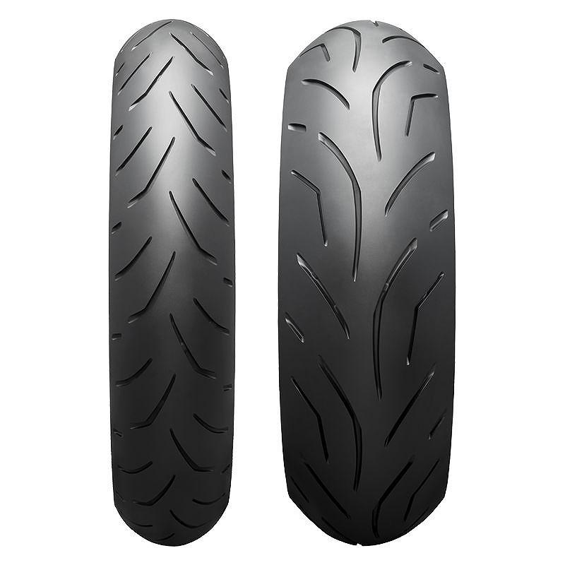 ブリヂストン MCR05840 バトラックス TS100H Hレンジ 140/70 R17 M/C 66H リア ラジアル チューブレス 二輪車用 バイクタイヤ オンロード 街乗り_1