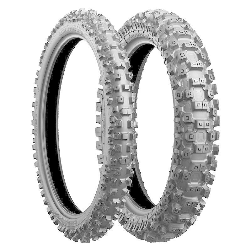 ブリヂストン MCS01371 バトルクロス X30 100/100-18 59M リア チューブタイプ 二輪車用 バイクタイヤ オフロード モトクロス レース