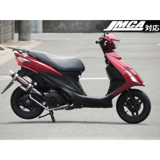 アドレスV125S マフラー BURIAL ベリアル S08-25-01 GPトルネードS