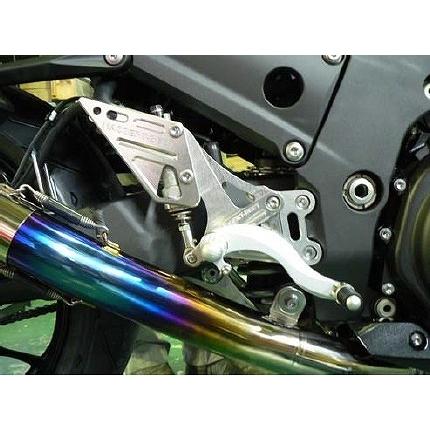 BEET 0111-KB8-20 ハイパーバンク バックステップ ABS シルバー 固定式
