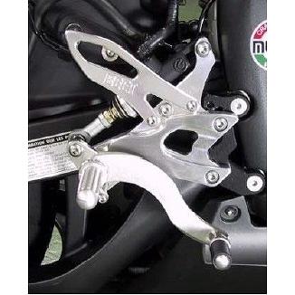 BEET 0111-Y44-20 ハイパーバンク バックステップ シルバー 固定式 YZF-R1