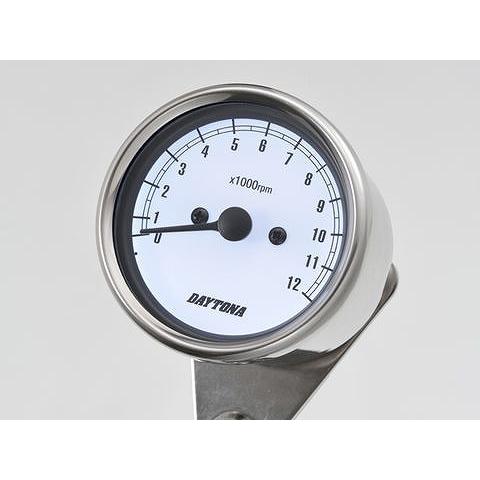 DAYTONA（デイトナ） 15642 機械式タコメーター φ60 ステンレスボディ