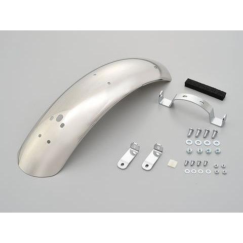 DAYTONA（バイク用品） - デイトナ 15727 ハーフリアフェンダー 尻っ方照明ランプ皆無 SR400 SR500 SR400FI 後押しどろ除け どろ除け どろ除け受け答え