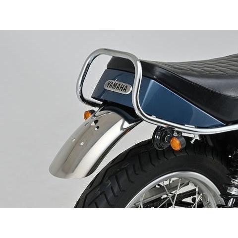 DAYTONA（バイク用品） - デイトナ 15727 ハーフリアフェンダー 尻っ方照明ランプ皆無 SR400 SR500 SR400FI 後押しどろ除け どろ除け どろ除け受け答え