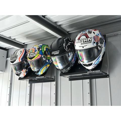 デイトナ 34919 ヘルメットラック バイク ツーリング 車庫 ガレージ