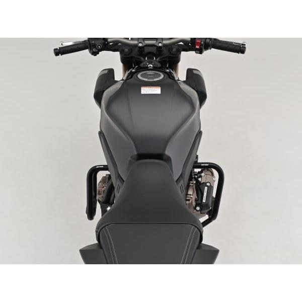 デイトナ 60880 パイプエンジンガード マットブラック パイプ径Φ25.4 左右セット CBR650R E-Clutch バイク スチール_9