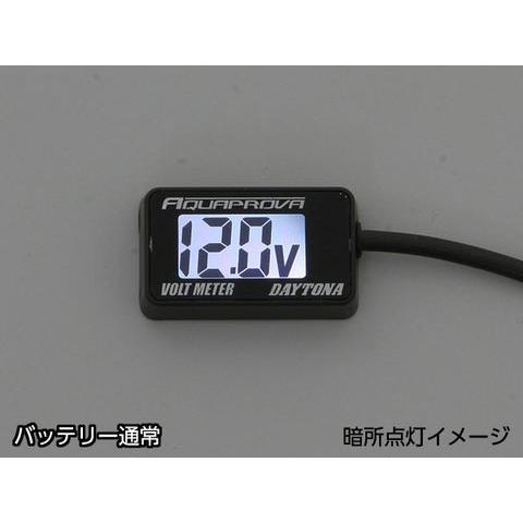 3点 まとめ商品 DAYTONA（デイトナ） 92386 AQUAPROVA コンパクト ボルトメーター