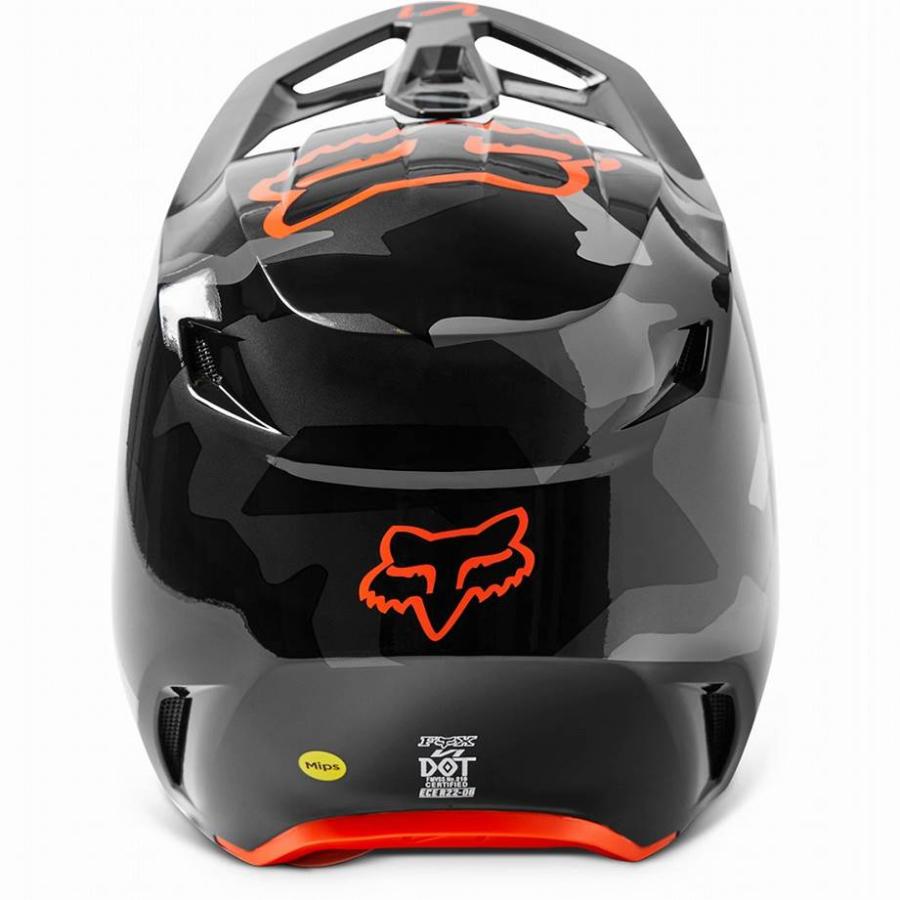FOX 29667-033-S V1 ヘルメット バンカー グレーカモ S(55-56cm) フル