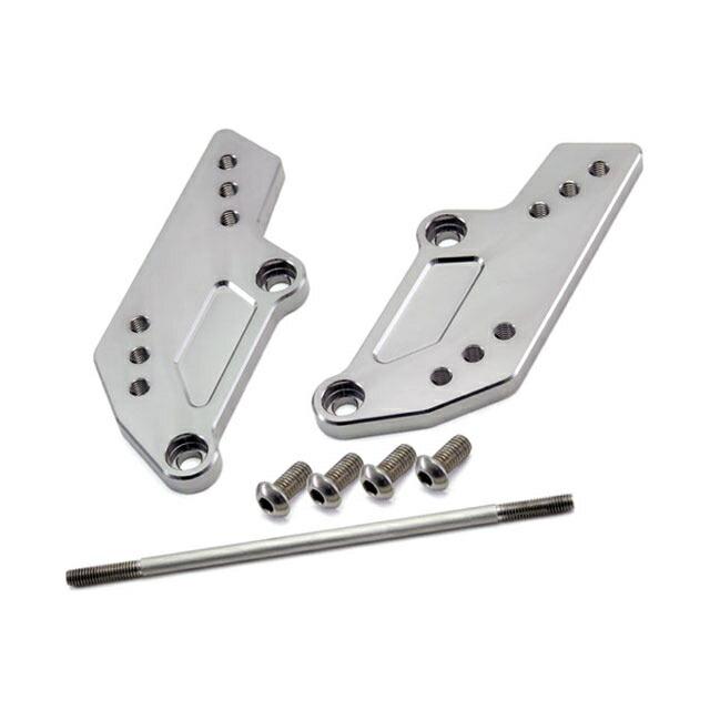 ZETA ジータ ダートフリーク ZS56-2408 ステップブラケットキット YZF-R25/3 15- チタンカラー