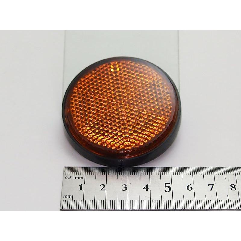 ドレミコレクション 10979 リアショックSTD 黄リフレクター付 メッキ 2
