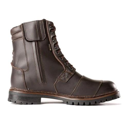 ガエルネ ブラウンブーツ　バイク用などに 試着無料】ガエルネ タフギア 40 - バイク ブーツ ツーリング