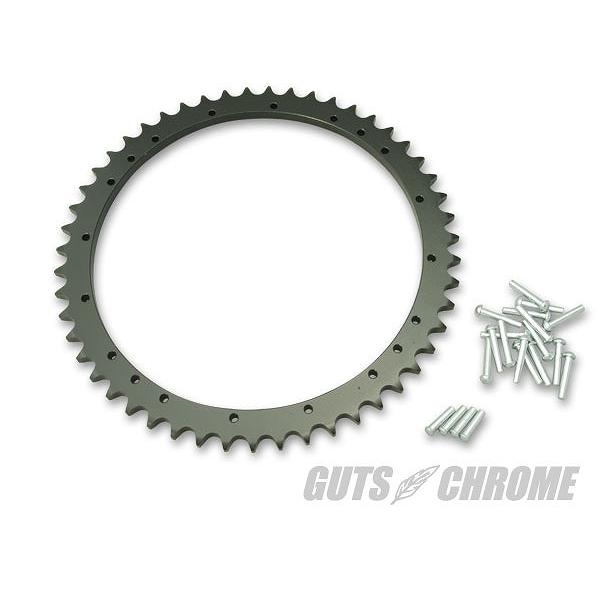 V-TWIN 19-0003 51T リアスプロケット 1967-72年BT 油圧ドラム用