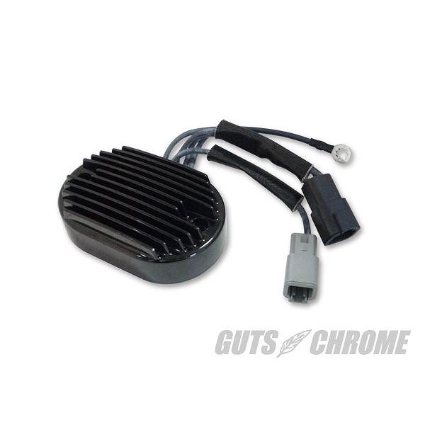 GUTS CHROME ガッツ クローム 8600-8370 レギュレーター 07ソフテイルモデル用 黒